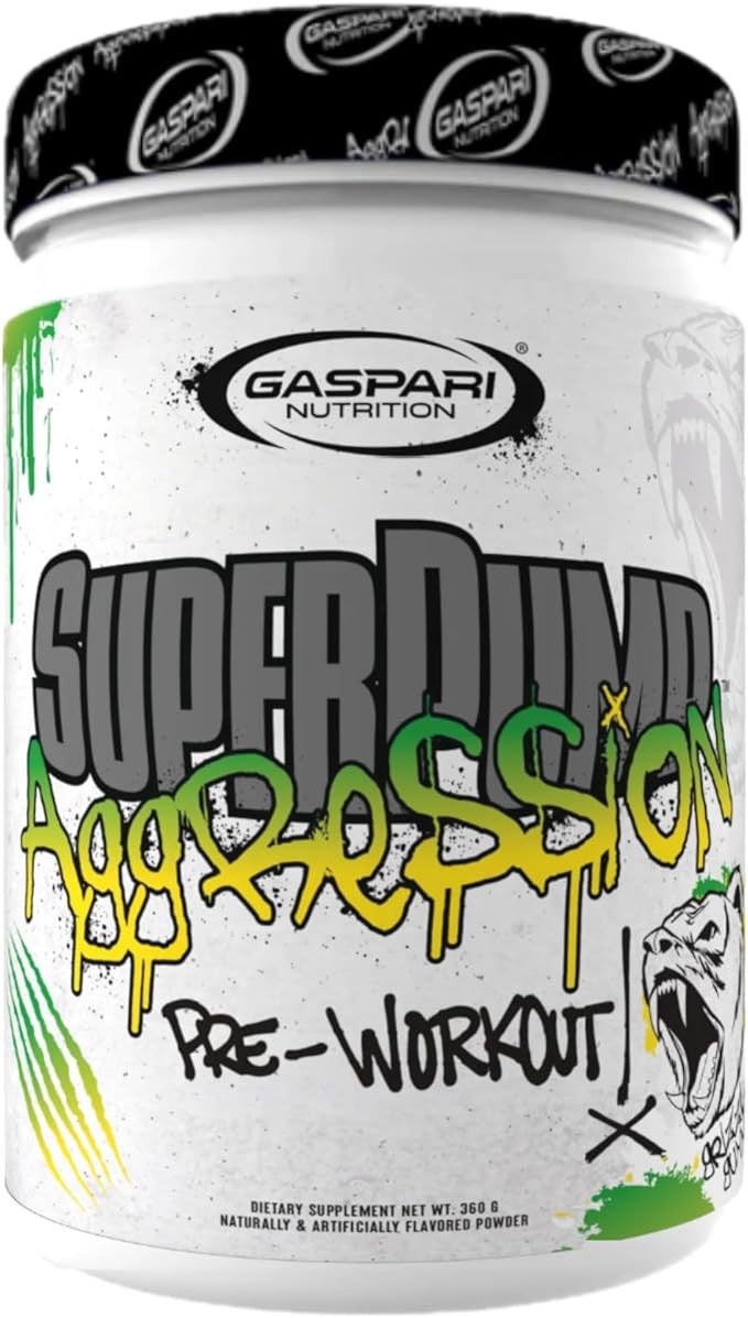 Gaspari Nutrition Super Pump Agression 25 Porciones Grizzly Gummy