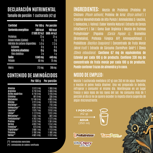 Birdman Falcon Performance 722 Grs Vainilla Golden