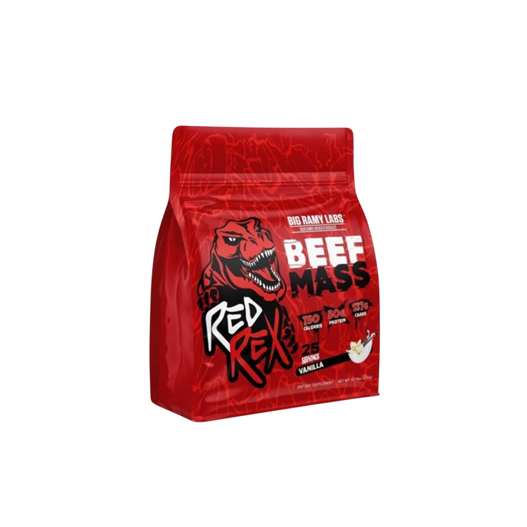 Red Rex Beef Mass Plus 10 7 Libras Vanilla