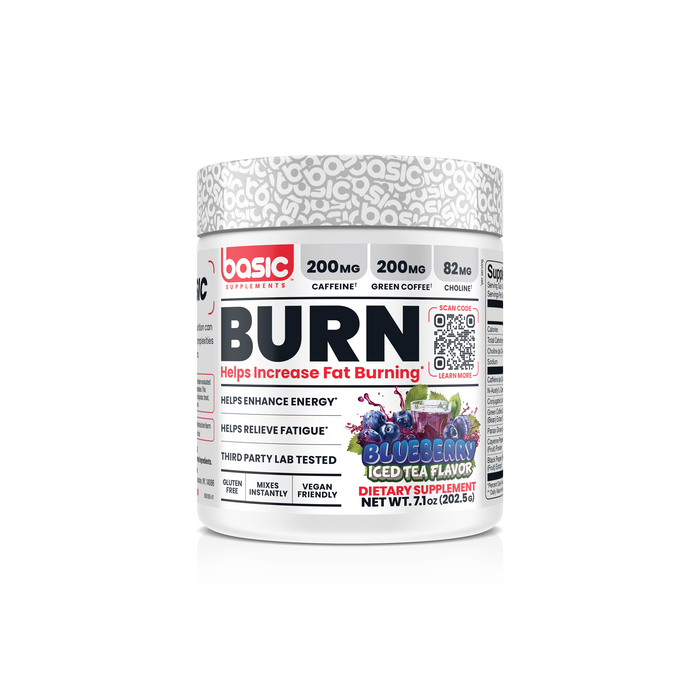 Basic Burn 45 Porciones Blueberry Ice Tea