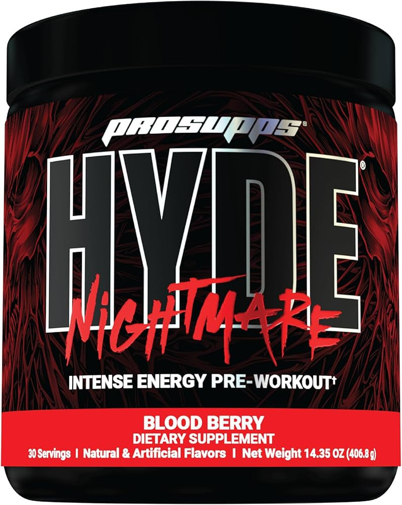Prosupps Hyde Nightmare Pre - Entreno 30 Porciones Blood Berry