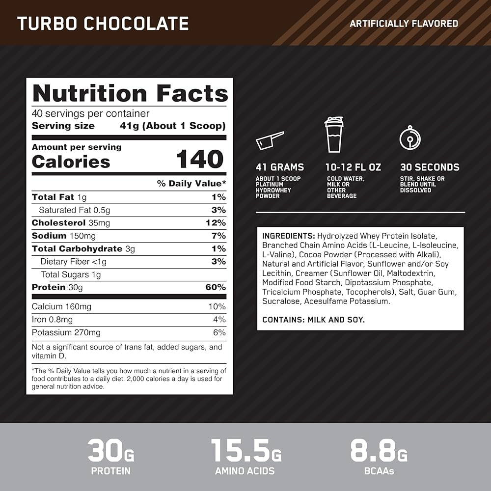 Optimum Nutrition Hydro Whey 3 5 Libras Chocolate