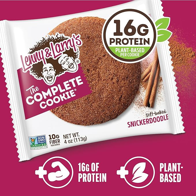 Lenny Larry S Complete Cookie 1Pz Cookies Snickerdoodle