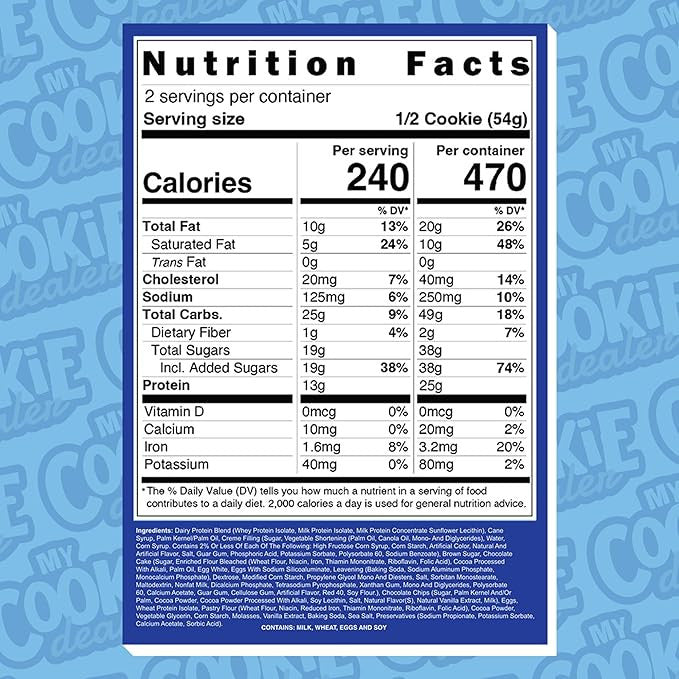 Raw My Cookie Dealer 113 g 12 Paquete Most Loved Childhood Cupcake