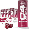 Cellucor C4 Smart Energy Carbonatada 12Oz 12Pk Black Cherry