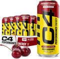 Cellucor C4 Energy Carbonatada 16Oz 12Pk Midnight Cherry