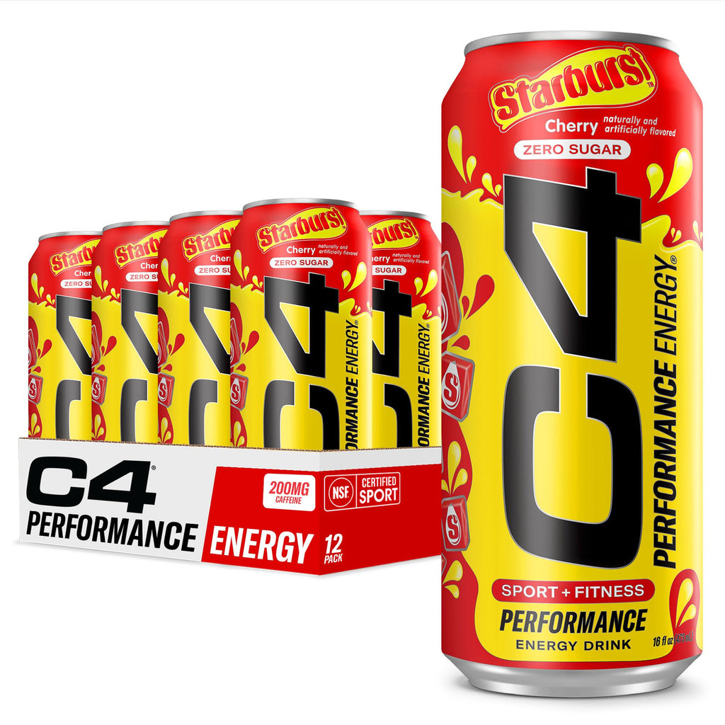 Cellucor C4 Energy Carbonatada 16Oz 12Pk Cherry Starburst