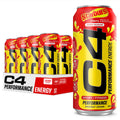 Cellucor C4 Energy Carbonatada 16Oz 12Pk Cherry Starburst