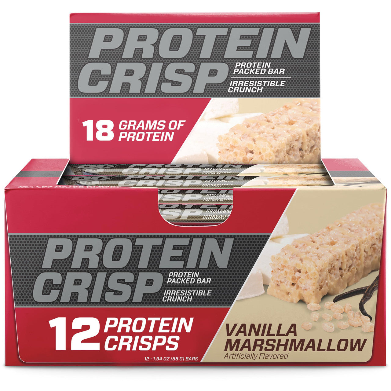 Bsn Protein Crips 12 Bars Vanilla Marshmallow