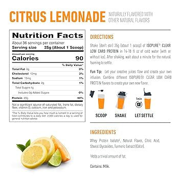 Nb Isopure Infusions 1 98 Libras Citrus Lemonade