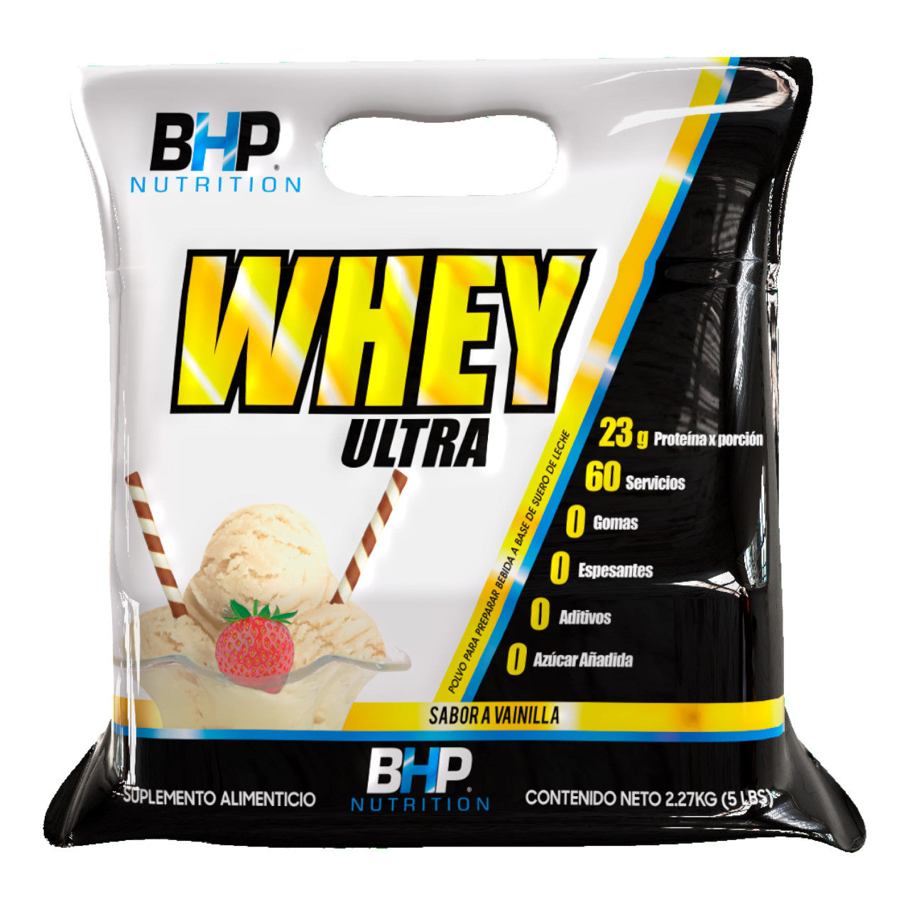 Bhp Whey Ultra Bag 5 lb Vainilla