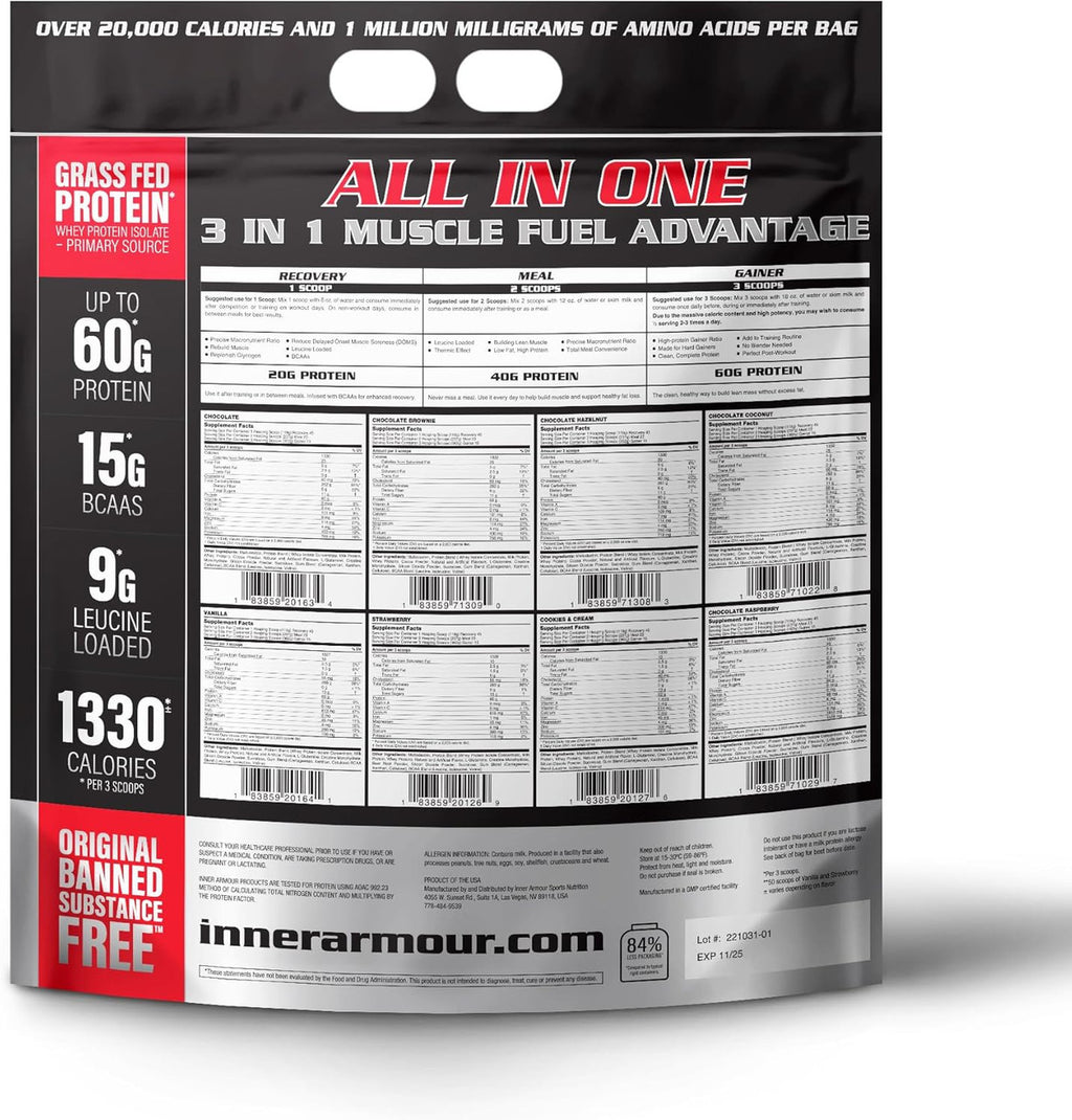 Inner Anabolic Peak 12 Libras Vanilla