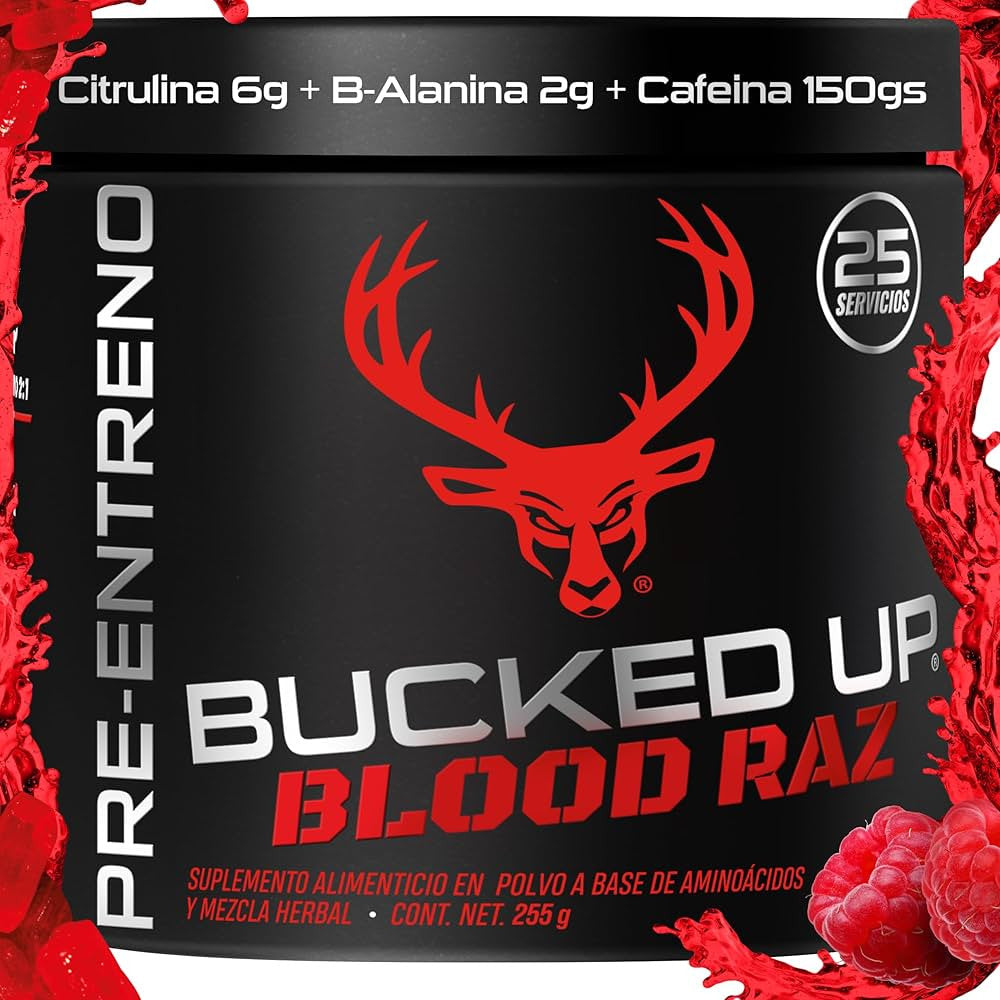 Bucked Up Pre - Entreno 30 Porciones Blood Raz
