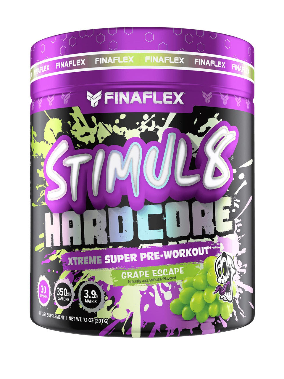 Finaflex Stimul8 Hardcore 30 Porciones Grape Escape