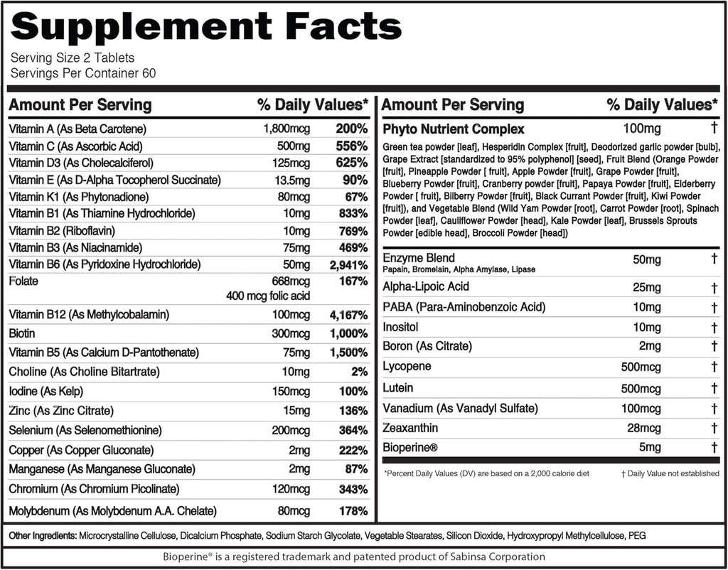 Evlution Nutrition Vitamode 120 Unidades
