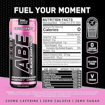 Applied Nutrition Abeenergy Drink 11 2 Onzas 12Pk Fruit Candy