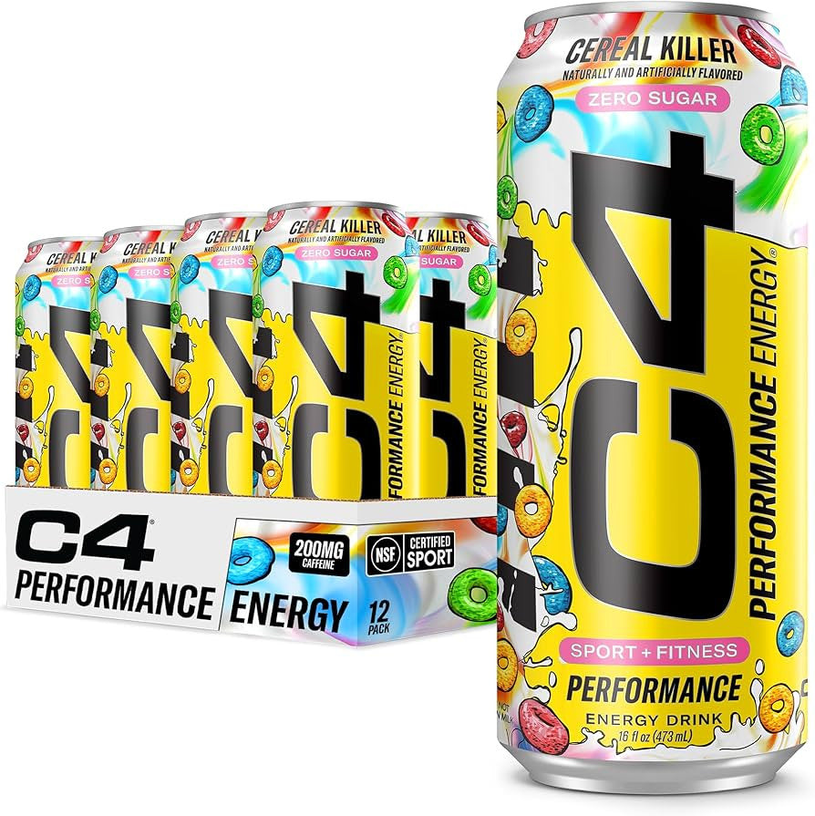 Cellucor C4 Energy Carbonatada 16Oz 12Pk Cereal Killer