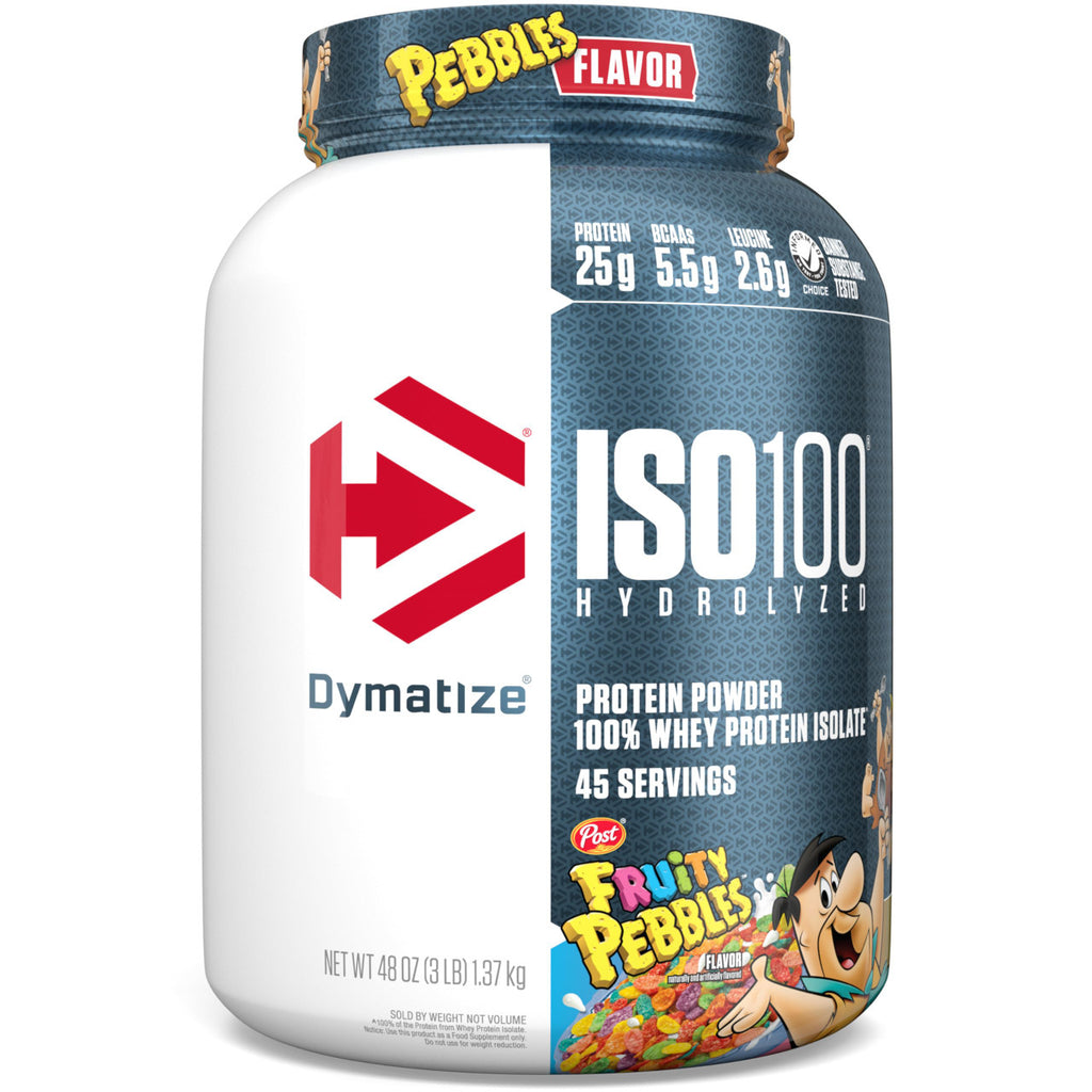 Dymatize Iso 100 3 Libras Fruity Pebbles