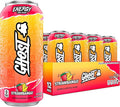 Ghost Energy 16 Onzas 12 Paquete Strawbango