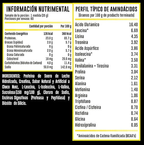 Advance Hydrotein Naturals 5 Libras Helado Napolitano
