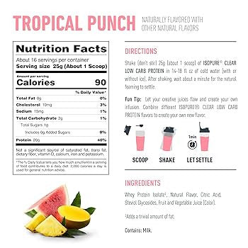 Nb Isopure Infusions 1 98 Libras Tropical Punch