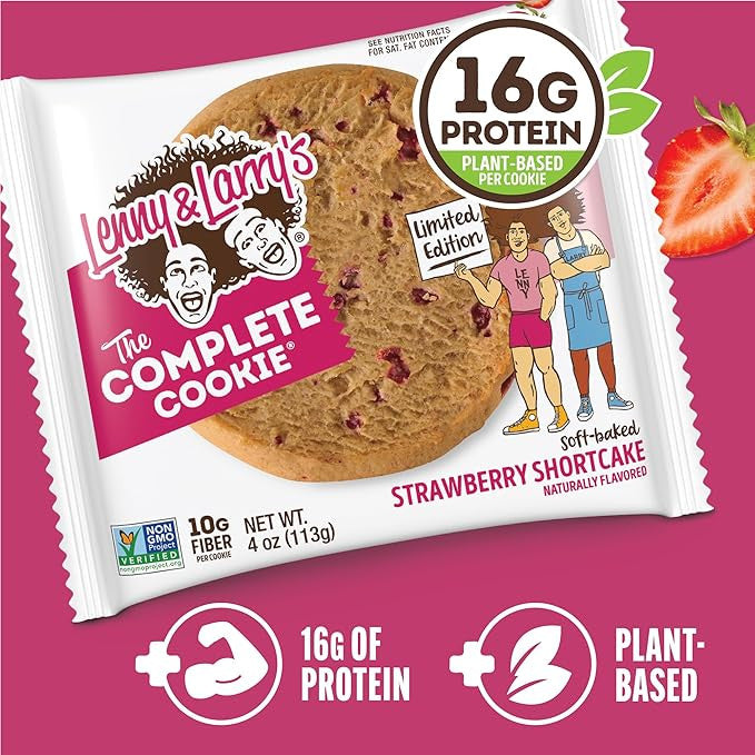 L Complete Cookie 12 Cookies Strawberry