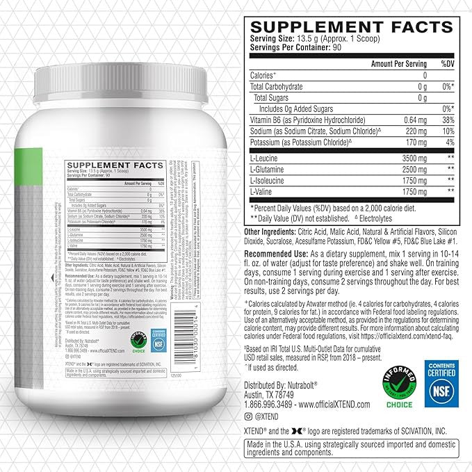 Sci Xtend Korea 90 Porciones Smash Apple
