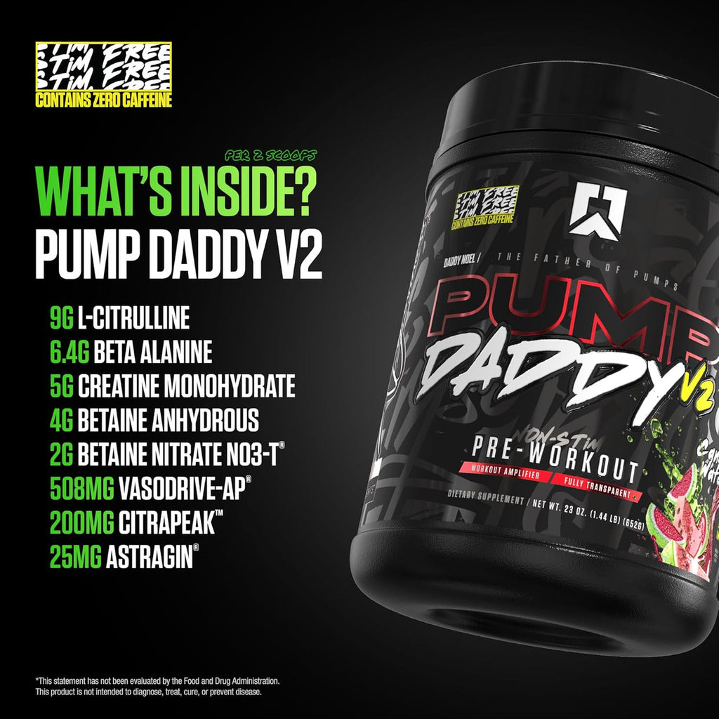 Ryse Pump Daddy V2 40 Porciones Candy Watermelon