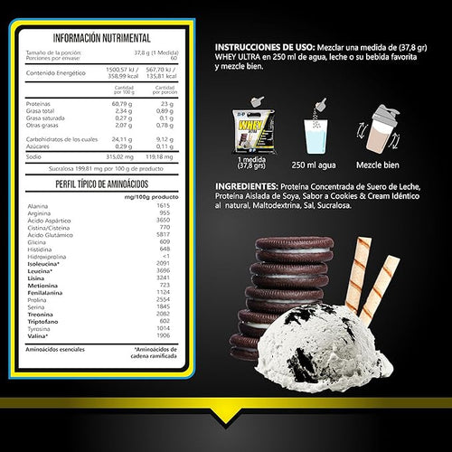 Bhp Whey Ultra Bag 5 lb Cookies And Cream