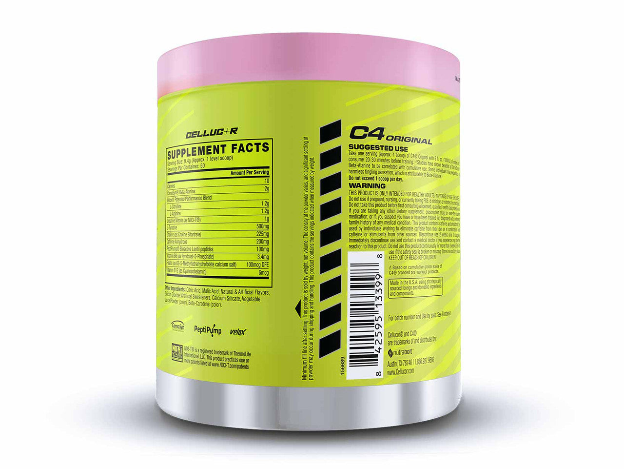 Cellucor C4 Original 50 Porciones Pink Lemonade
