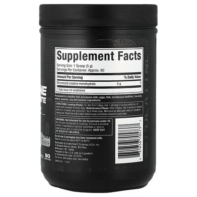 Muscle Tech Platinum 100 Creatine Monohydrate 60 Porciones Orange Splash