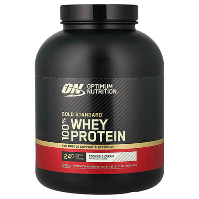 Optimum Nutrition 100 Whey Gold Std 10 Libras Cookies Cream