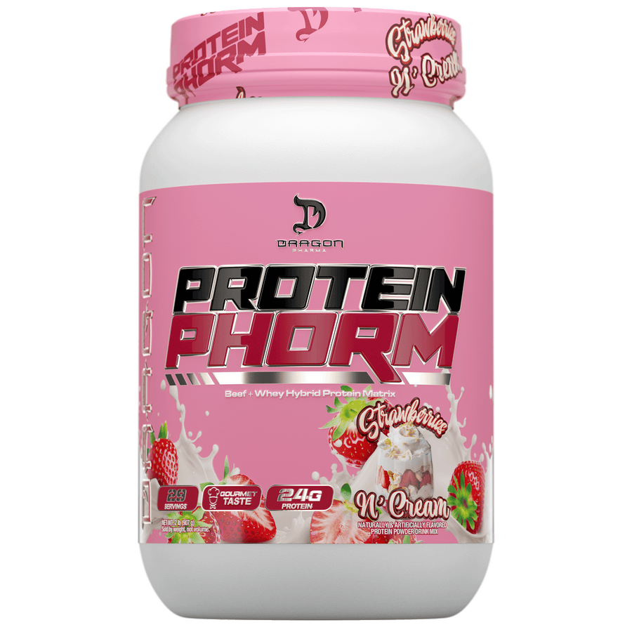 Dragon Pharma Protein Phorm 5 Libras Strawberries Cream