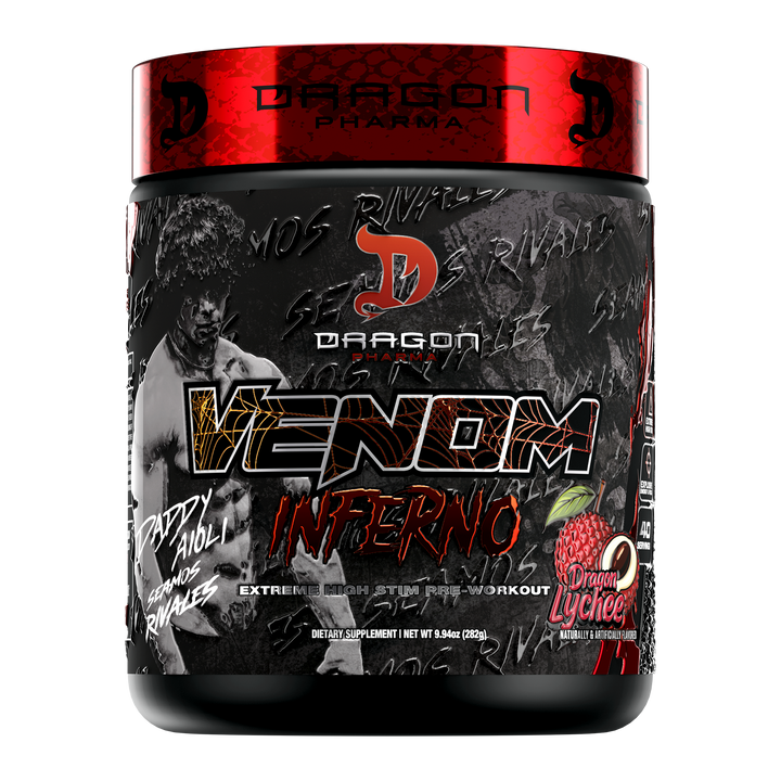 Dragon Pharma Venom Inferno 40 Porciones Dragon Lychee Sabor