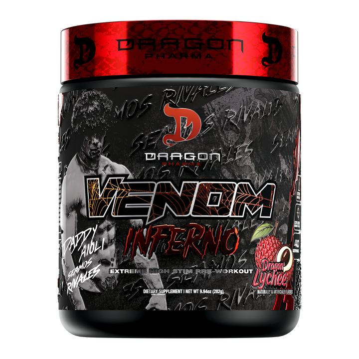 Dragon Pharma Venom Inferno 40 Porciones Dragon Lychee Sabor