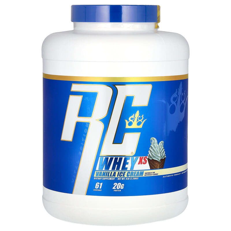 Ronnie Whey Xs 5 Libras Vainilla Ice Cream 17
