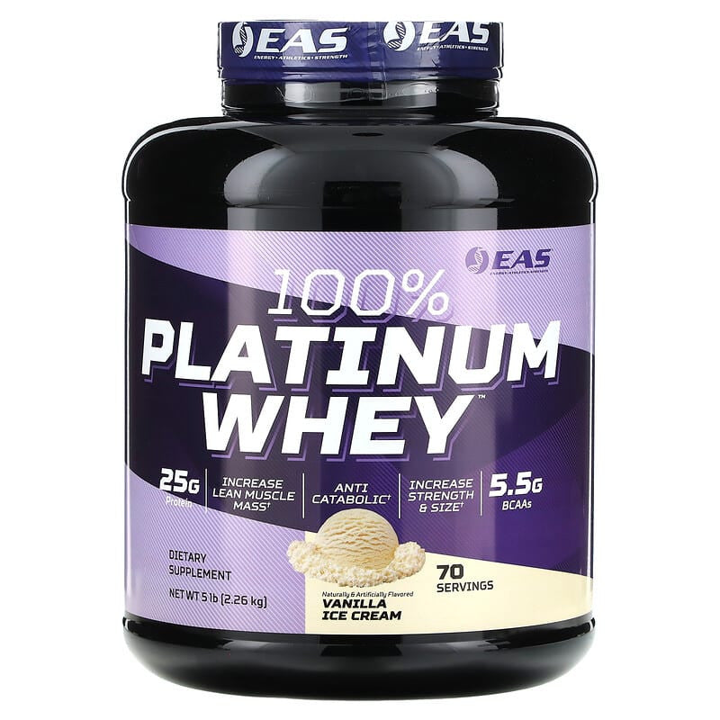 Eas 100 Platinum Whey 5 Libras Vainilla