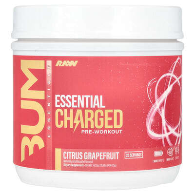 Raw Essential Charged 25 Porciones Icy Lemon Slush Edicion Limitada
