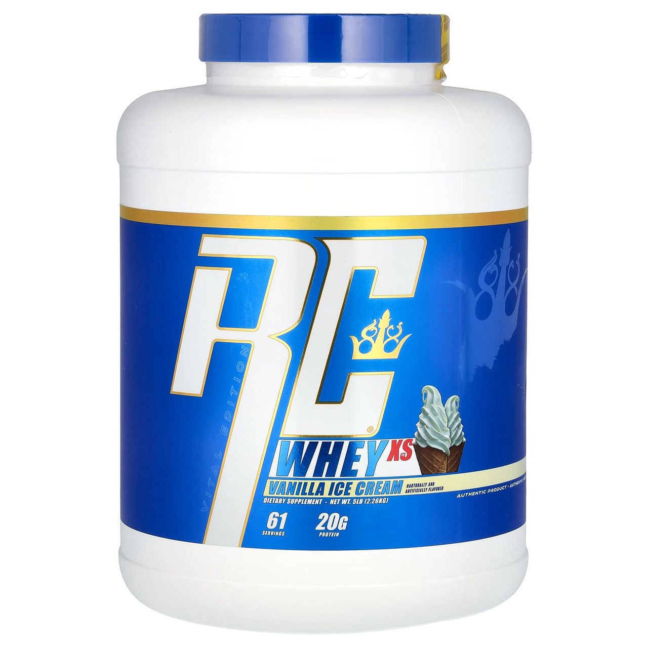Ronnie Whey Xs Bote 5 Libras Vainilla Ice Cream