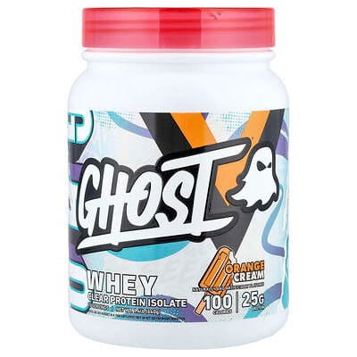 Ghost Whey Clear Aislado 20 Porciones Orange Cream