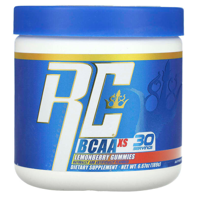 Ronnie BCAA Xs 30 Porciones Lemonberry Gummies