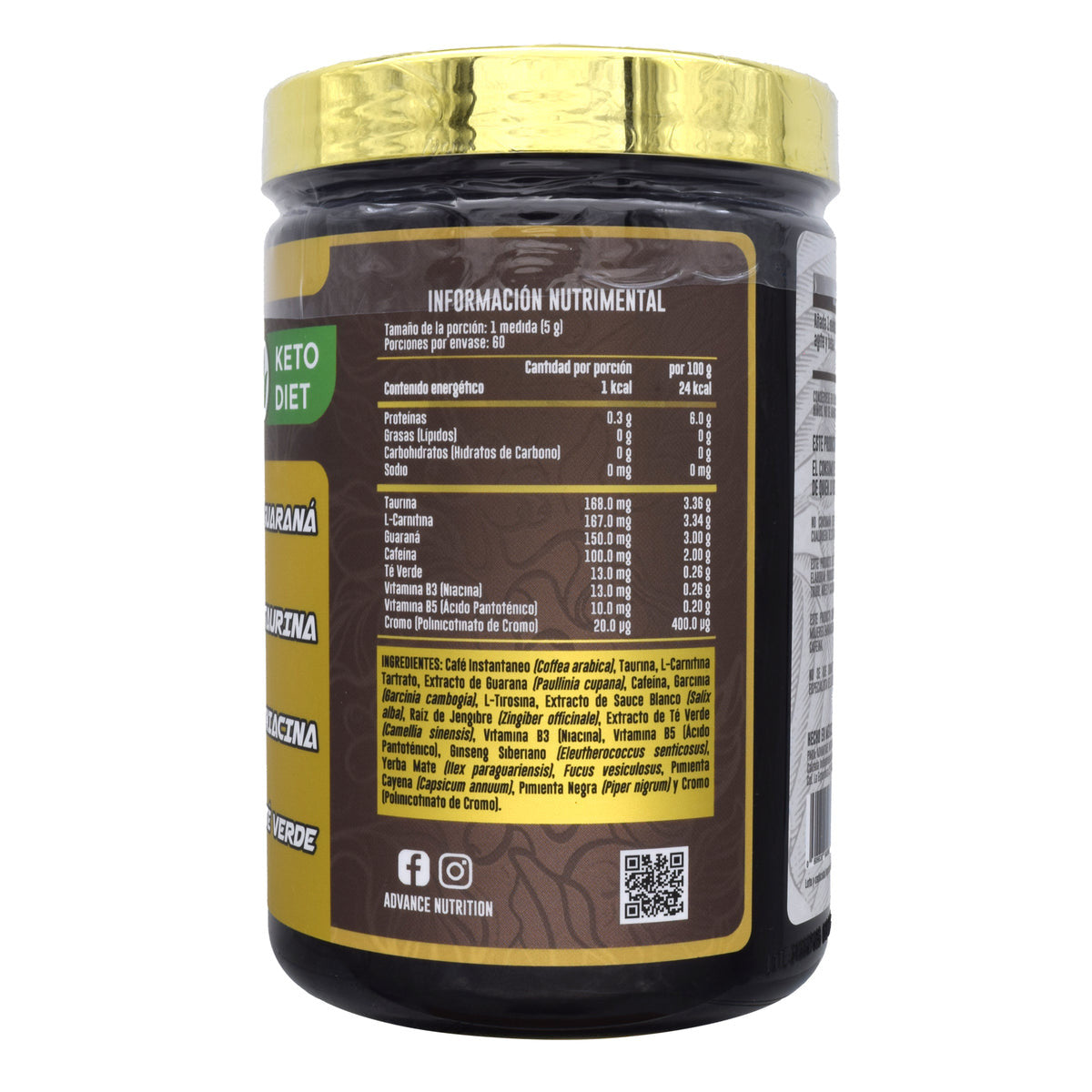 Advance Coffee Fit L Carnitina 300 Gr