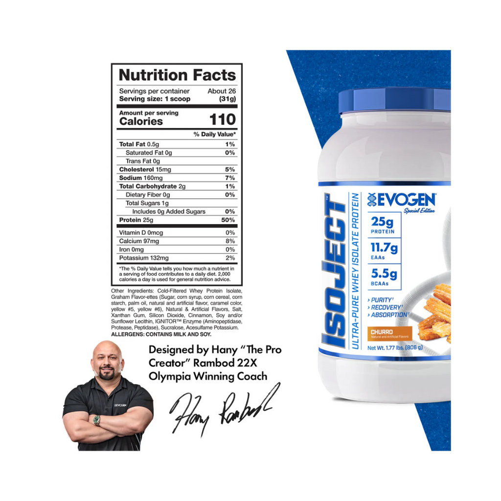 Evogen Isoject 1 83 Libras Tiramisu