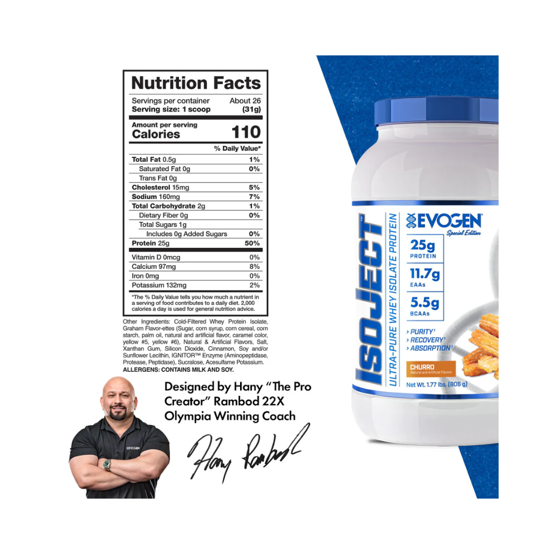Evogen Isoject 1 83 Libras Tiramisu