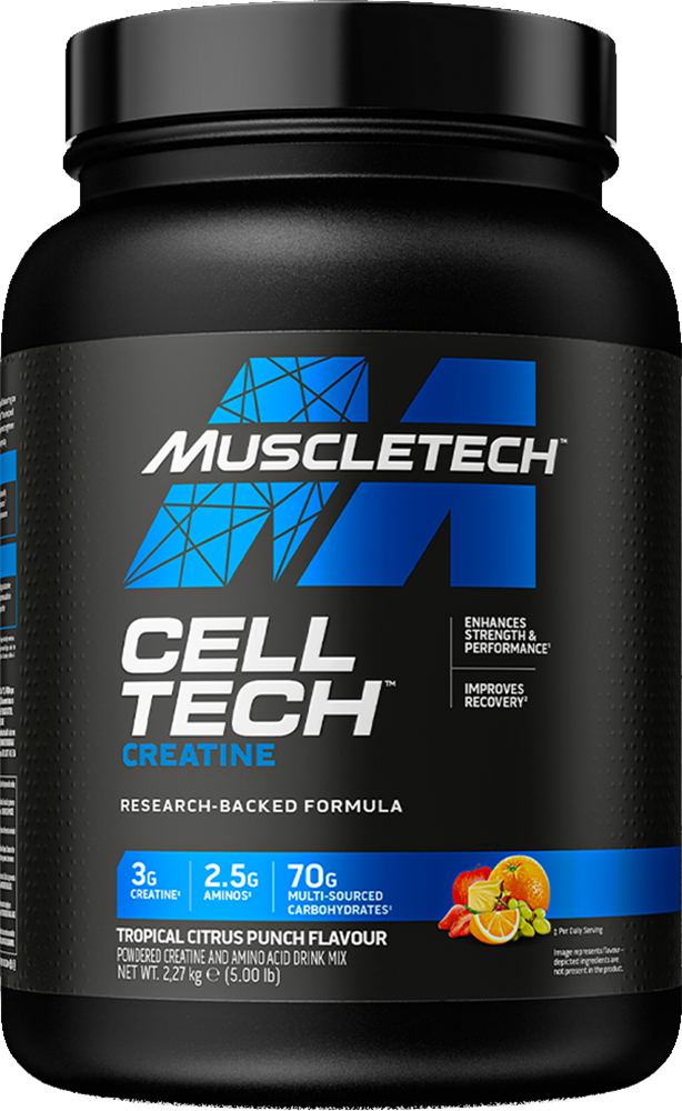 Muscle Tech Cell Tech Performance Series 3 Libras Tropical Citrus Punch