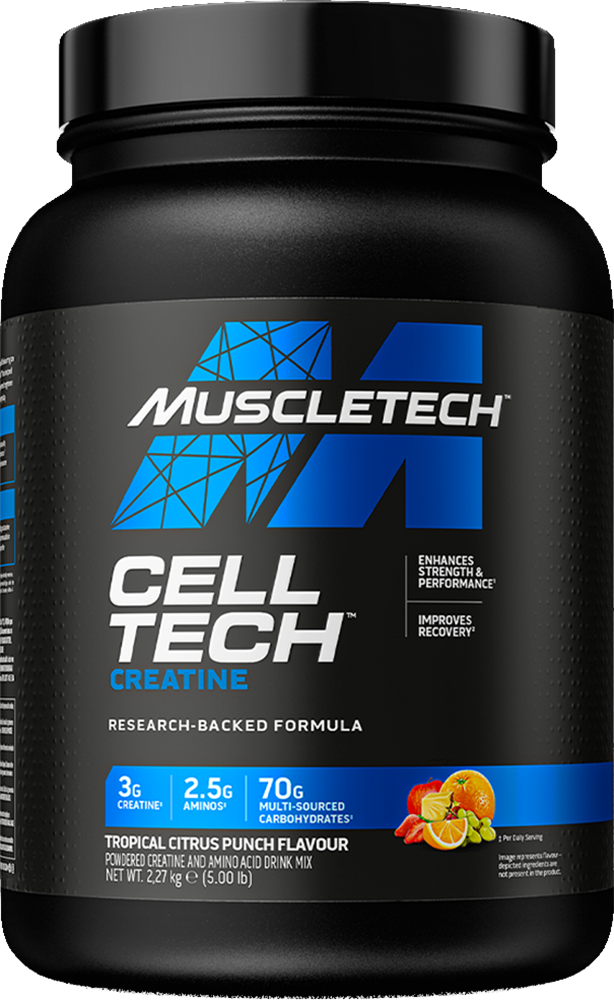 Muscle Tech Cell Tech Performance Series 3 Libras Tropical Citrus Punch