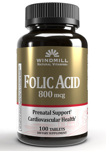 Whp Folic Acid 800 Mcg 100 Cápsulas