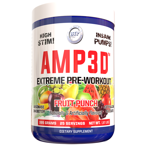 High Tech Pharma Amp3D 25 Porciones Fruit Punch