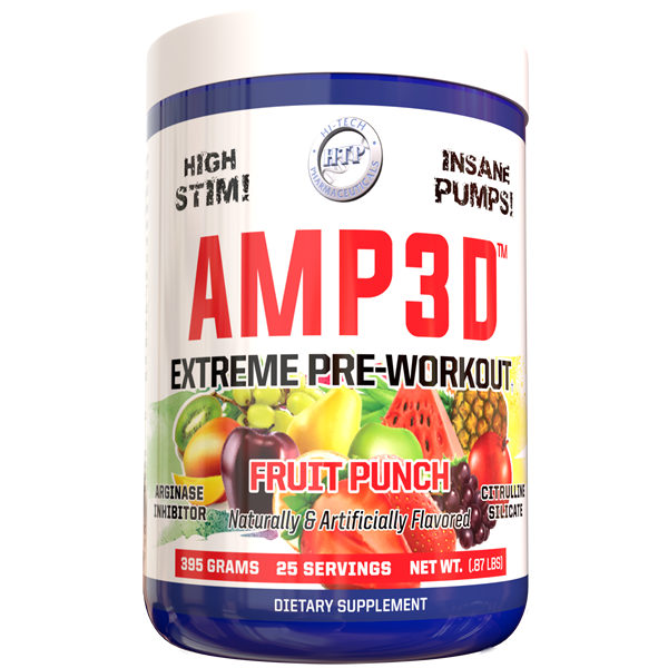 High Tech Pharma Amp3D 25 Porciones Fruit Punch