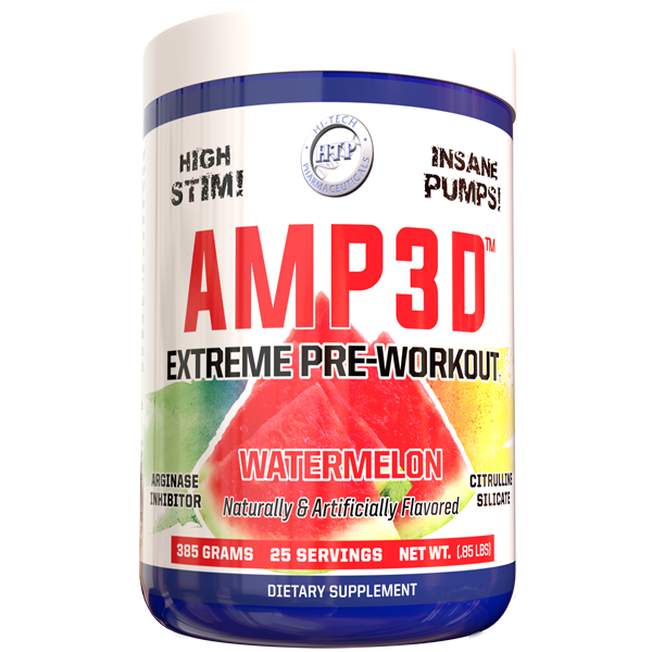 High Tech Pharma Amp3D 25 Porciones Watermelon